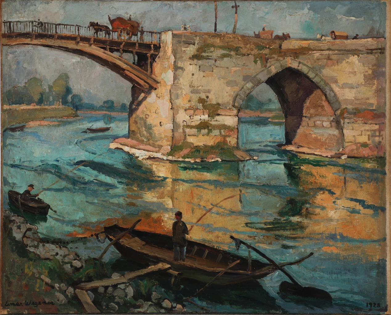 Lili Elbe - Un ponte sulla Loira, 1928